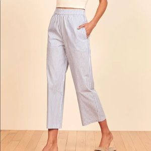 Reformation Elle pant made from cotton size small